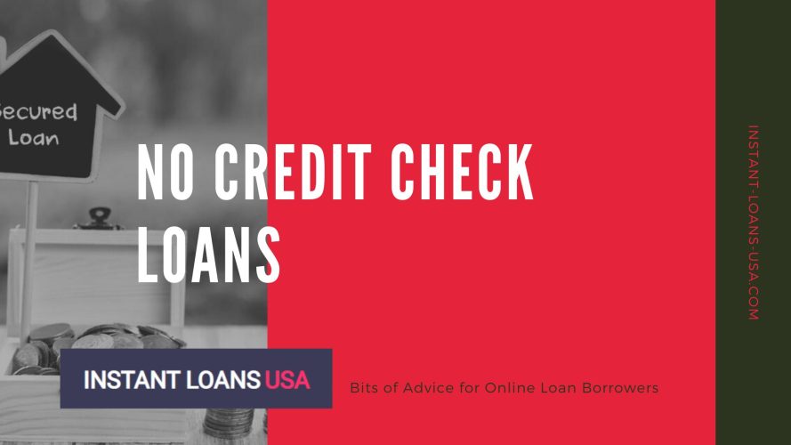 no credit check loans